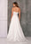 Dave & Johnny Bridal A10652 - Strapless Straight Across Neck Wedding Dress Bridal Dresses