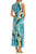 Donna Morgan DT037M - Sleeveless Print Dress with Slits Special Occasion Dress