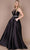 Dylan & Davids DD1830 - Plunging V-Neck Satin Ballgown Special Occasion Dress