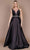 Dylan & Davids DD1830 - Plunging V-Neck Satin Ballgown Special Occasion Dress