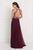 Elizabeth K - GL1564 Bedazzled Illusion Halter Chiffon A-line Dress Bridesmaid Dresses