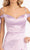 Elizabeth K GL1994 - Tie Strap Satin A-Line Prom Dress Special Occasion Dress