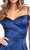 Elizabeth K GL1994 - Tie Strap Satin A-Line Prom Dress Special Occasion Dress