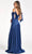 Elizabeth K GL1994 - Tie Strap Satin A-Line Prom Dress Special Occasion Dress