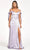 Elizabeth K GL1994 - Tie Strap Satin A-Line Prom Dress Special Occasion Dress