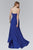 Elizabeth K - GL2114 Beaded Sweetheart A-Line Dress Special Occasion Dress XS / Royal Blue