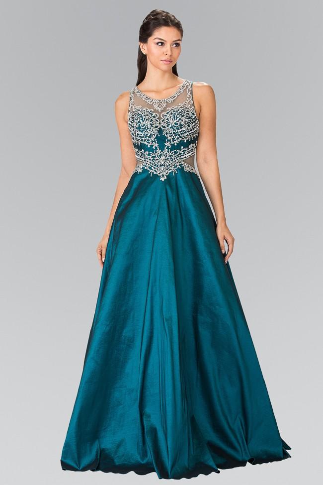 Elizabeth K - GL2253 Sleeveless Beaded Long Gown – Couture Candy