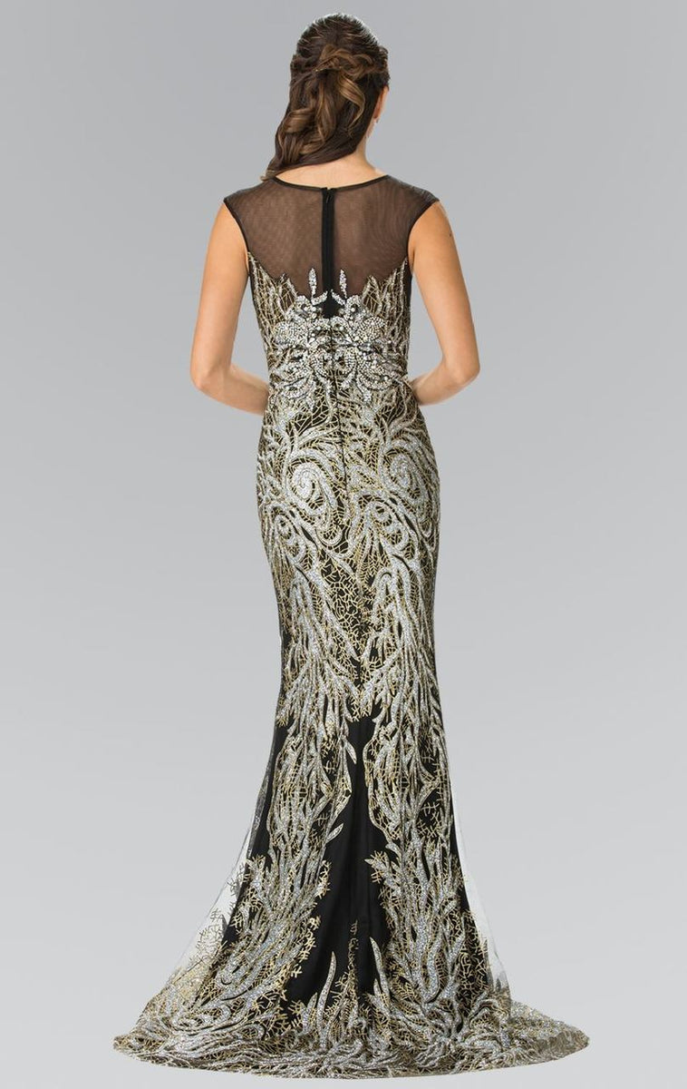 Elizabeth K - GL2336 Sleeveless Beaded Long Dress – Couture Candy