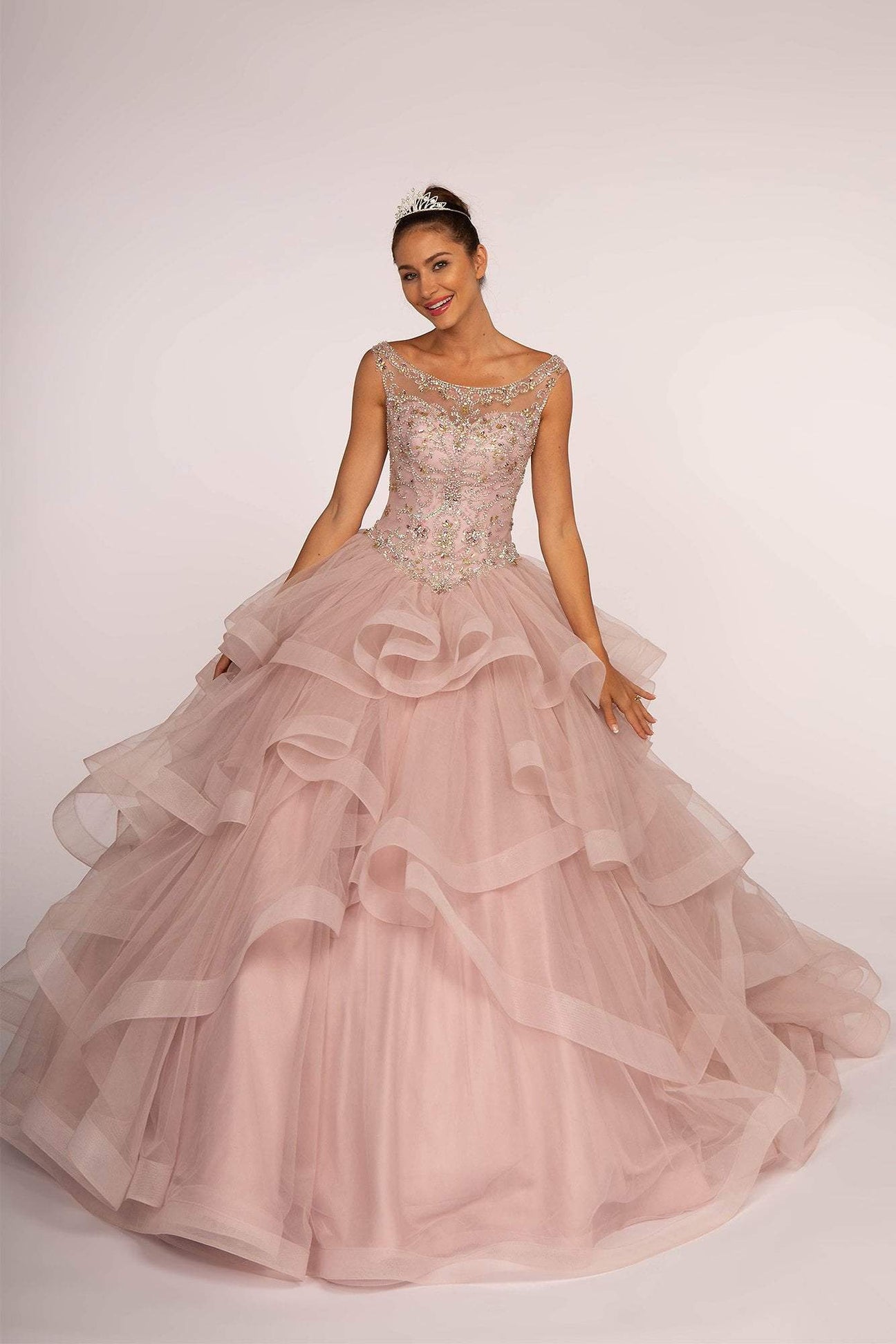 Mauve Dresses 2024 Mauve Color Dresses For Prom Couture Candy   Elizabeth K Gl2517 Bead Embellished Ruffled Quinceanera Special Occasion Dress Xs Mauve 6259201278009 1296x 