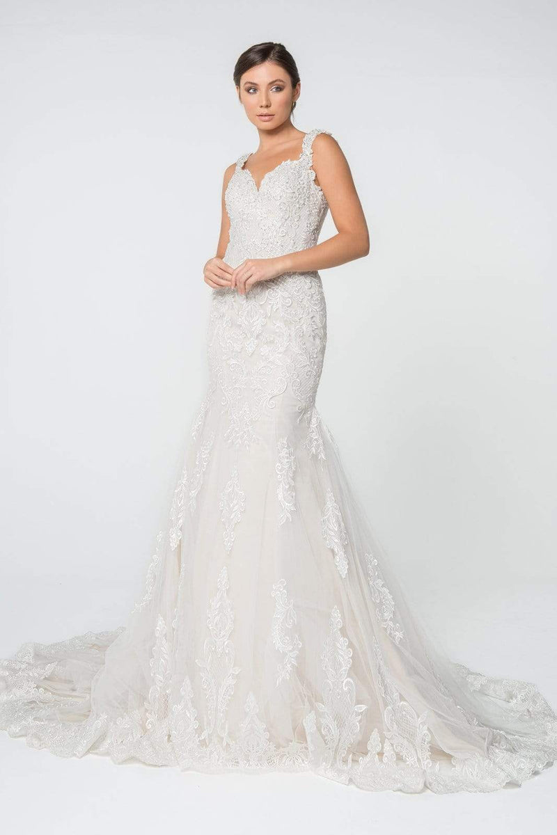 Elizabeth K - GL2819 Lace Sweetheart Mermaid Gown With Train – Couture ...