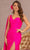 Elizabeth K GL3136 - Cascading Sash Glitter Evening Dress Special Occasion Dress