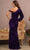 Elizabeth K GL3159 - Bishop Sleeve Sequin Evening Dress Special Occasion Dress