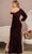 Elizabeth K GL3159 - Bishop Sleeve Sequin Evening Dress Special Occasion Dress