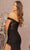  Elizabeth K GL3162 - Beaded Illusion Prom Dress Black