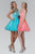 Elizabeth K - GS2074 Bedazzled Illusion Tulle Dress Special Occasion Dress