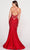 Ellie Wilde - Butterfly Motif Prom Dress EW34005 Prom Dresses 00 / Ruby