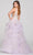 Ellie Wilde EW121064 - Tulle Ruffled A-line Embroidered Dress Special Occasion Dress