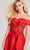 Ellie Wilde EW22012 - Embroidered Off Shoulder Satin Gown Prom Dresses