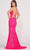 Ellie Wilde EW34015 - Scoop Neck Shimmer Sheath Gown Evening Dresses