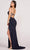 Ellie Wilde EW34024 - Sleeveless Shoulder cape Evening Dress Evening Dresses