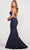 Ellie Wilde EW34025 - Glitter Corset back Evening Dress Evening Dresses