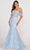 Ellie Wilde EW34049 - Embroidered Sweetheart Trumpet Dress Prom Dresses