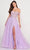 Ellie Wilde EW34081 - Off Shoulder Embellished Prom Gown Prom Dresses 00 / Lilac