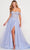 Ellie Wilde EW34081 - Off Shoulder Embellished Prom Gown Prom Dresses 00 / Lt.Blue
