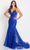 Ellie Wilde EW34093 - Lace Applique Trumpet Prom Dress Prom Dresses