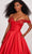 Ellie Wilde EW34118 - Off Shoulder Corseted A-line Dress Prom Dresses