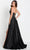 Ellie Wilde EW34128 - Beaded Satin A-Line Prom Dress Prom Dresses