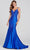 Ellie Wilde - Jeweled Mermaid Prom Dress EW120012 Prom Dresses 00 / Royal Blue