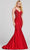 Ellie Wilde - Jeweled Mermaid Prom Dress EW120012 Prom Dresses 00 / Ruby