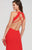 Ellie Wilde - Sexy Cutout Back Sleeveless V Neck Long Dress EW119159 - 1 pc Red In Size 6 and 1 pc Yellow in Size 4 Available CCSALE