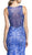 Embellished Bateau Neck Sheath Evening Dress Dress