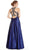 Embellished Halter Evening Ballgown Ball Gowns