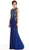 Embellished Halter Sheath Evening Dress Dress