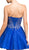 Embellished Strapless A-line Cocktail Dress Dress