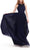 Emily Shalant 17D 0035 - Asymmetric Floral Beaded Evening Dress Evening Dresses 14 / Navy