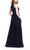 Emily Shalant 17D 0035 - Asymmetric Floral Beaded Evening Dress Evening Dresses