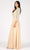 Eureka Fashion - 6909 Embellished Scoop A-Line Dress Mother of the Bride Dresses