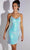 Eureka Fashion 9720 - Sequin Sleeveless Cocktail Dress Cocktail Dresses XS / Seamfoam Mint