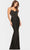 Faviana S10800 - V-Neck Sheer Back Evening Gown Evening Dresses