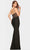 Faviana S10800 - V-Neck Sheer Back Evening Gown Evening Dresses