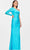 Faviana S10827 - Ruched Asymmetric Evening Dress Evening Dresses 00 / Sky Blue