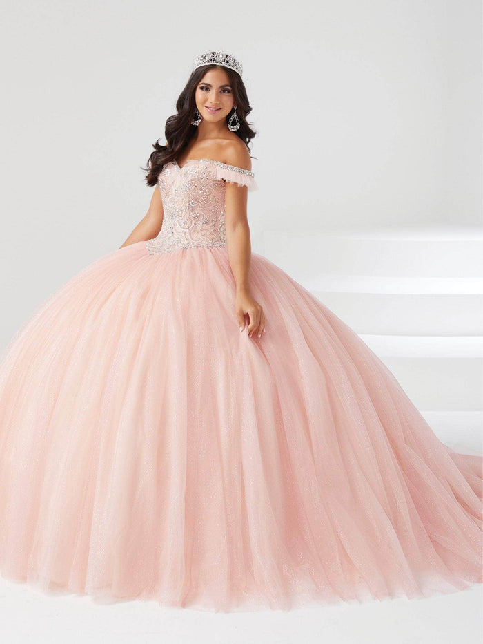 Fiesta Gowns 56460 - Tulle Sweet Glittered Ballgown Special Occasion Dress