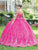 Fiesta Gowns 56463 - Arched Detail Glittered Ball Gown Special Occasion Dress