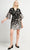 French Connection 71KNX - Floral Faux Wrap Chiffon Short Dress Cocktail Dresses