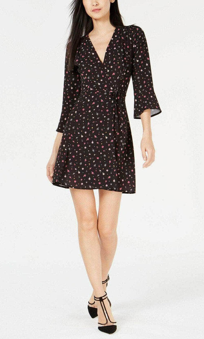 French Connection 71KPU - Bell Sleeve Floral Casual Dress Casual Dresses