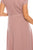 Gabby Skye - 56839MG Short Sleeve Metallic Pinstriped Faux Wrap Dress Wedding Guest